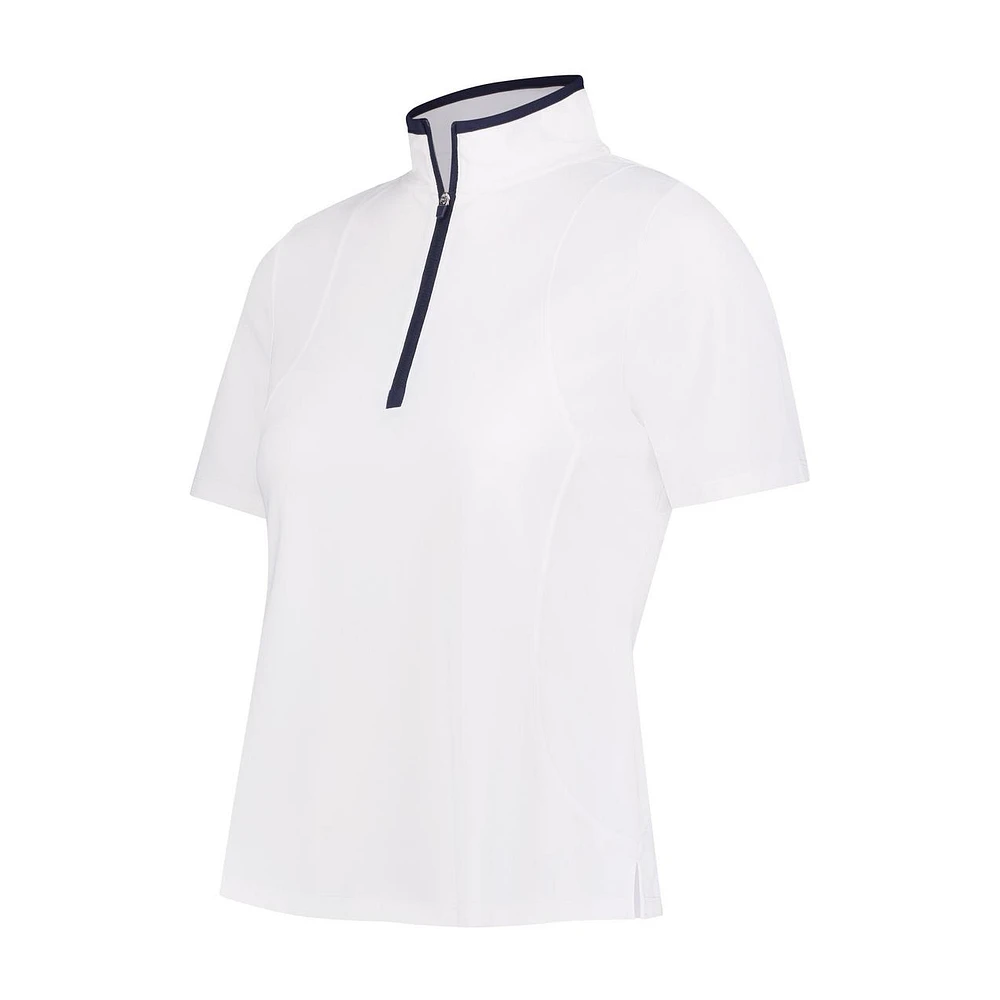 Women's Essential Collared 1/2 Sleeve Top