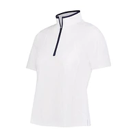 Women's Essential Collared 1/2 Sleeve Top