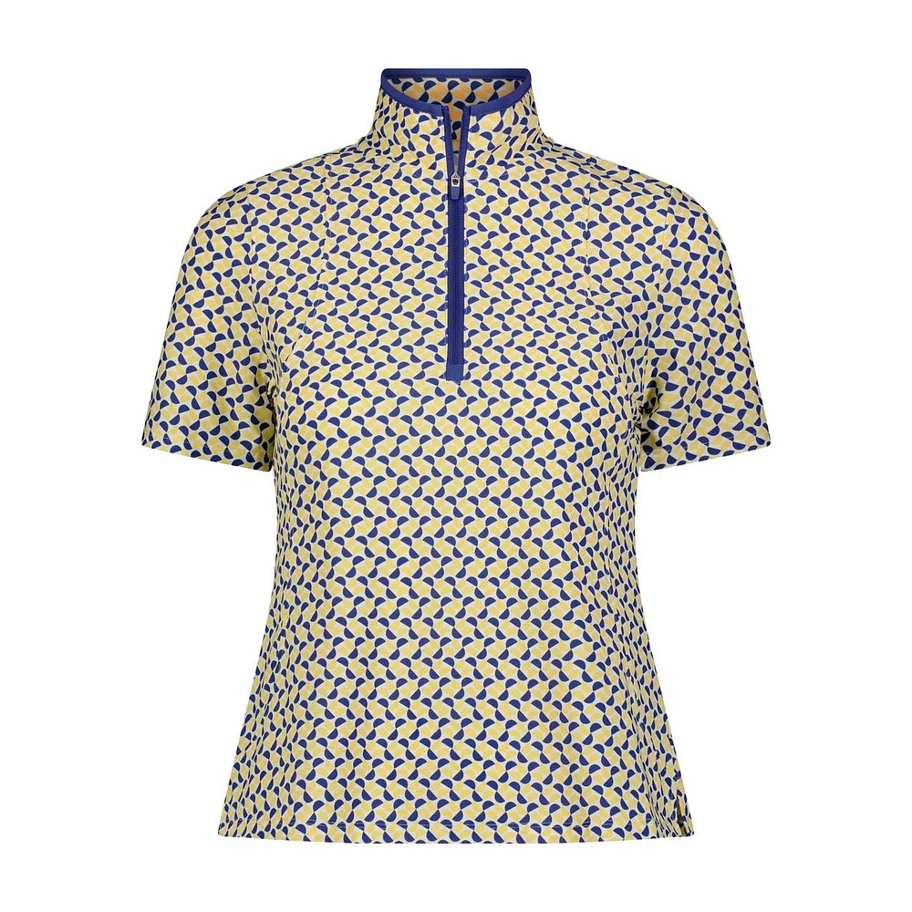 Women's Essential Collared 1/2 Sleeve Top