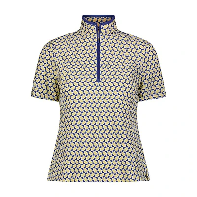 Women's Essential Collared 1/2 Sleeve Top