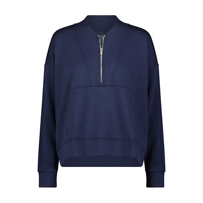 Women's 1/2 Zip Kanga Pocket Pullover