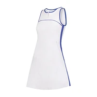 Women's Seamed Colourblock Sleeveless Dress