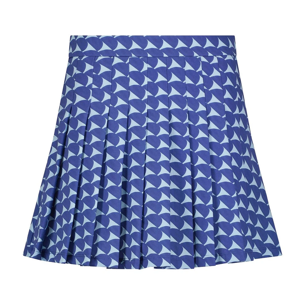 Women's Printed Pleated Skirt