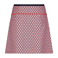 Women's Printed Tee Off Tipped Skort