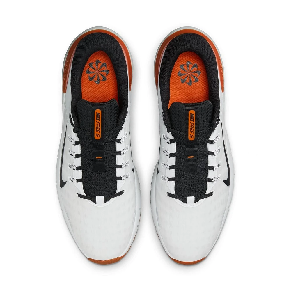 Free Golf Spikeless Shoe - Grey/Orange