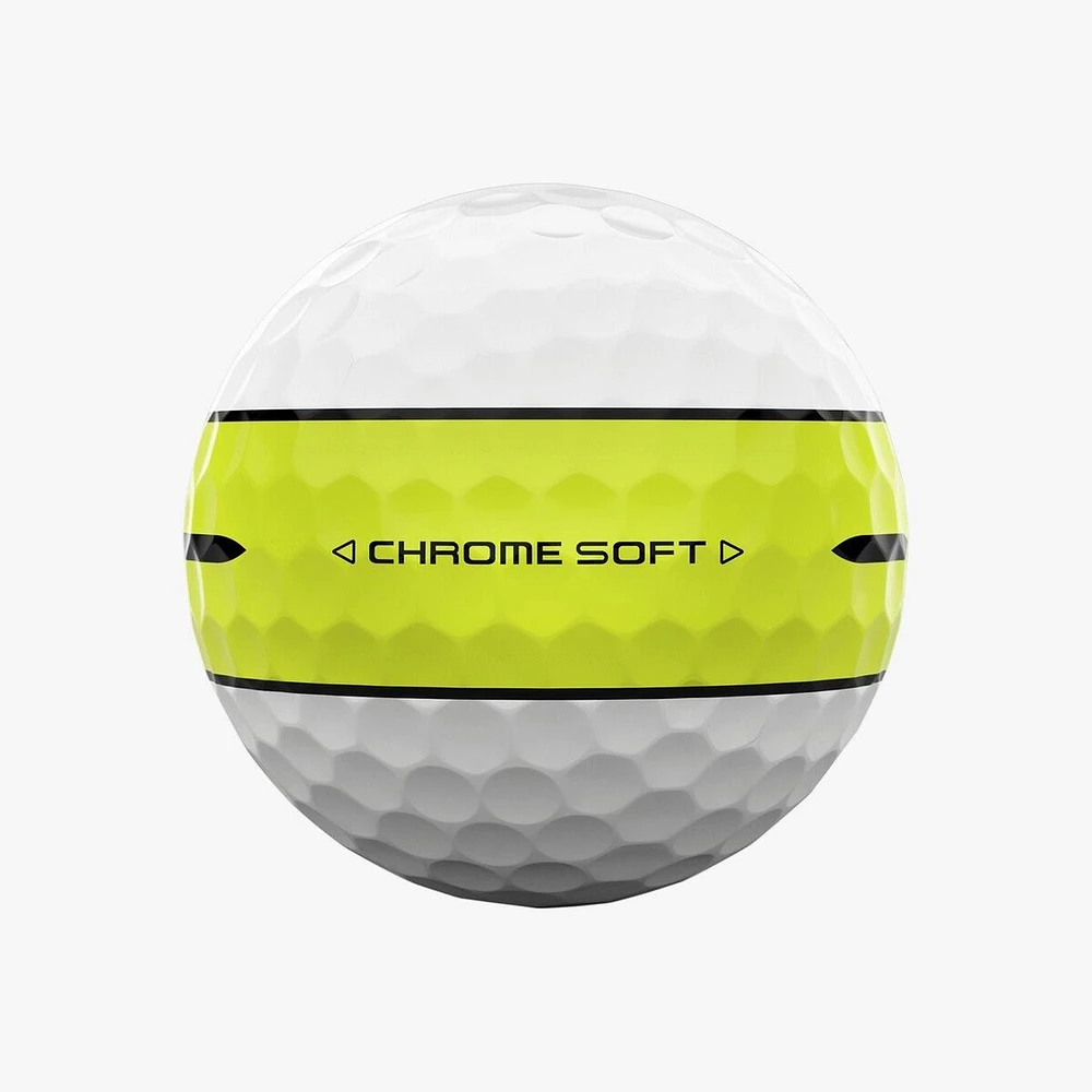 Chrome Soft Golf Balls - 360 Stripe