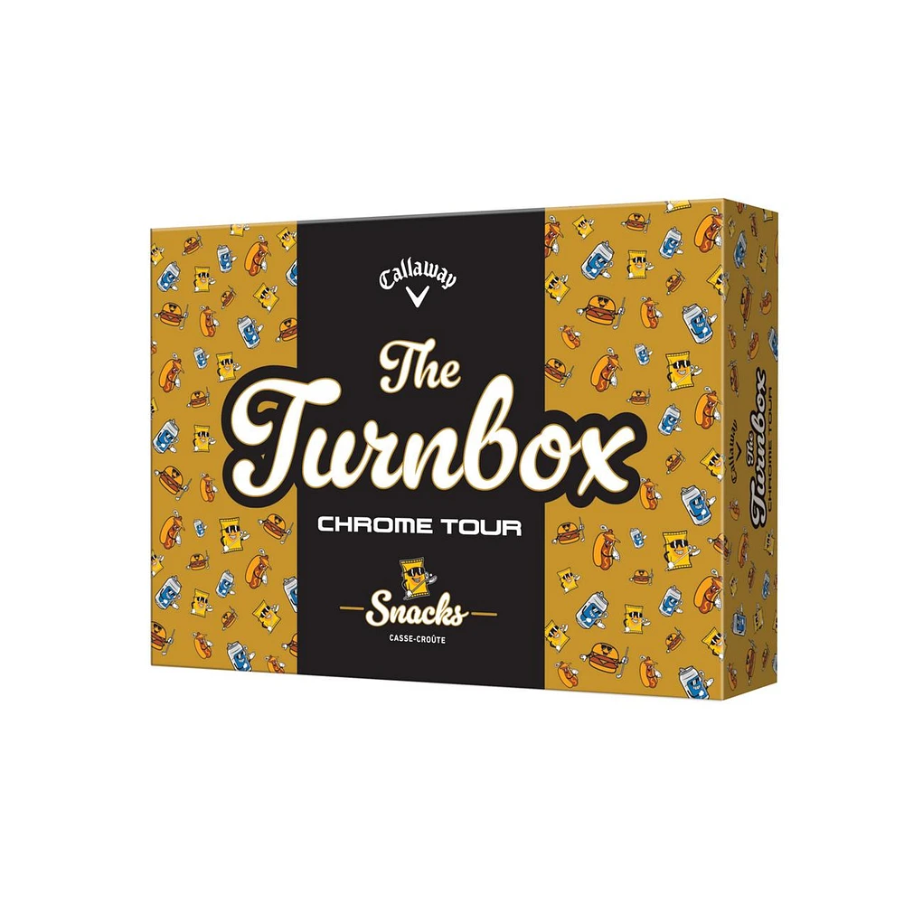 Chrome Tour Golf Balls - Turnbox