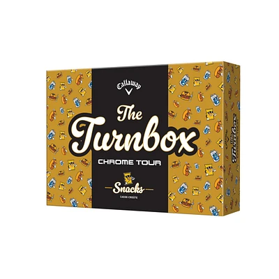 Chrome Tour Golf Balls - Turnbox