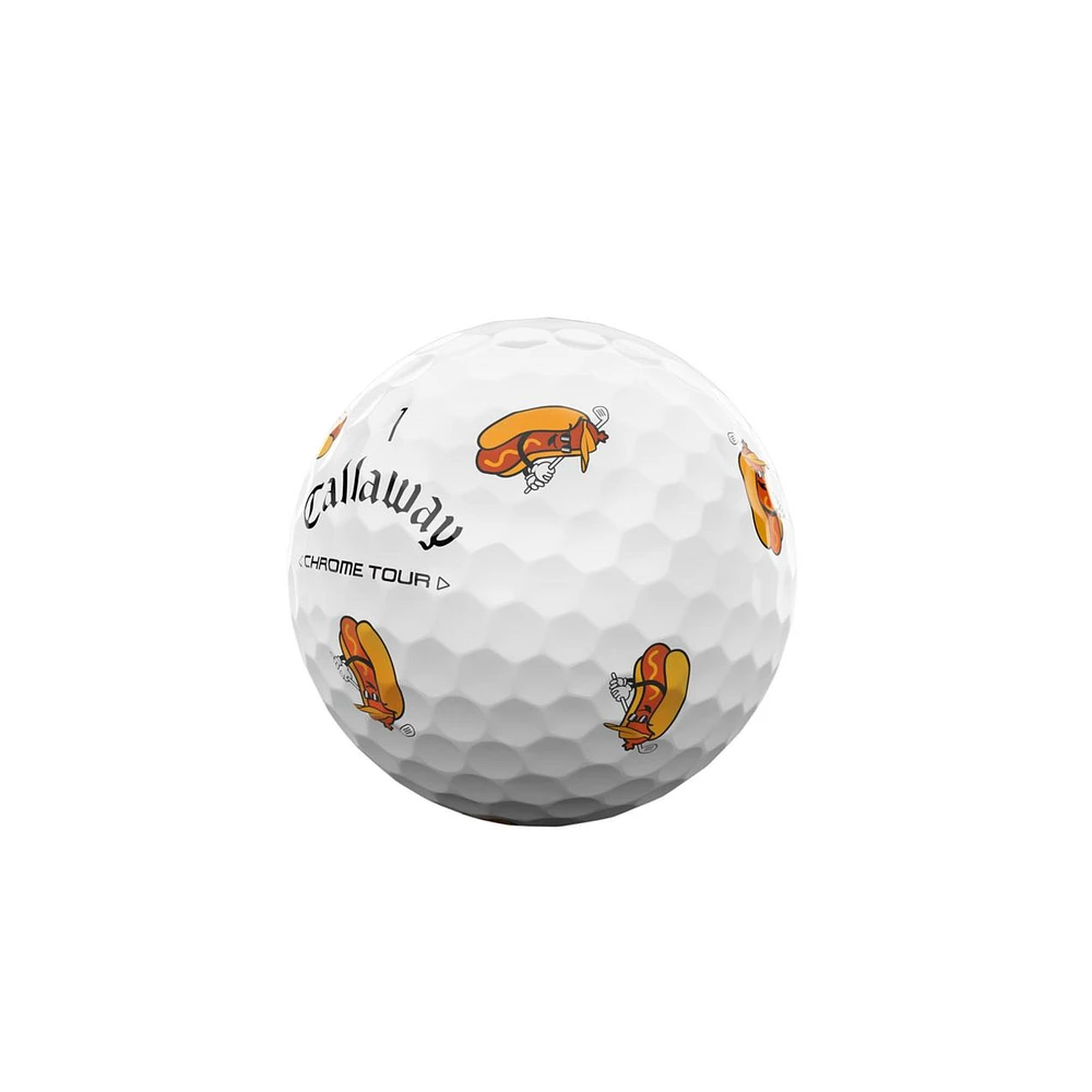 Chrome Tour Golf Balls - Turnbox
