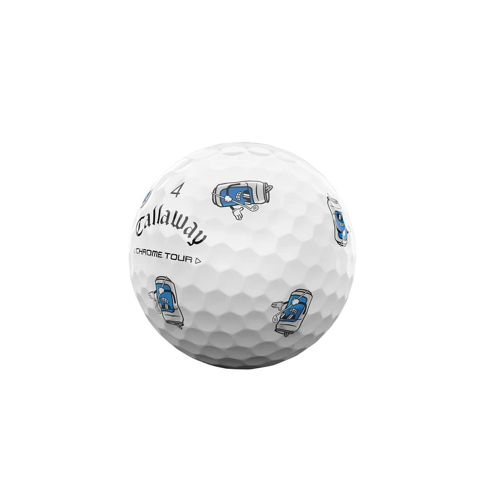 Chrome Tour Golf Balls - Turnbox