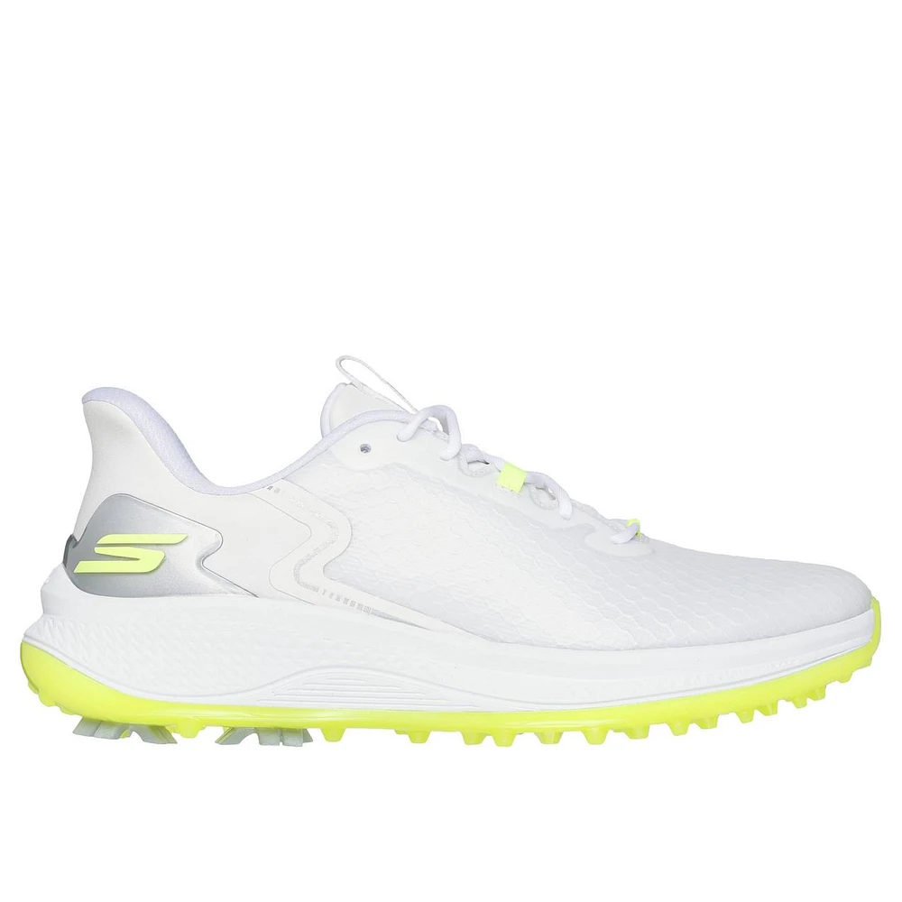 Men's Go Golf Blade GF Slip'In Spikeless Shoe - White/Yellow
