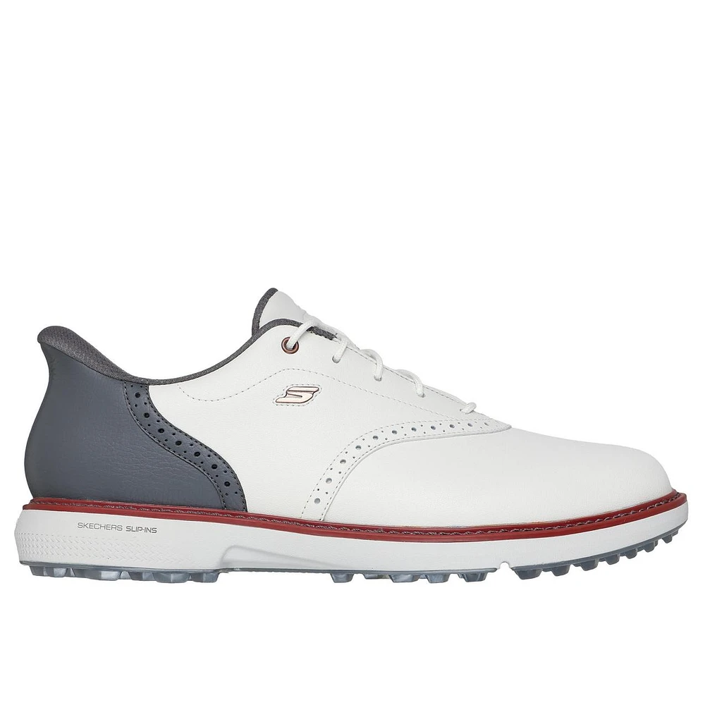 Men's Go Golf Prestige SL Spikeless Shoe - White/Grey