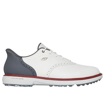 Men's Go Golf Prestige SL Spikeless Shoe - White/Grey