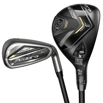 Women's ADPT 5H 6H 7-PW SW Combo Iron Set with Graphite Shafts