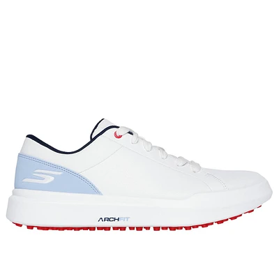 Women's Go Golf Drive 6 Spikeless Shoe - White/Light Blue