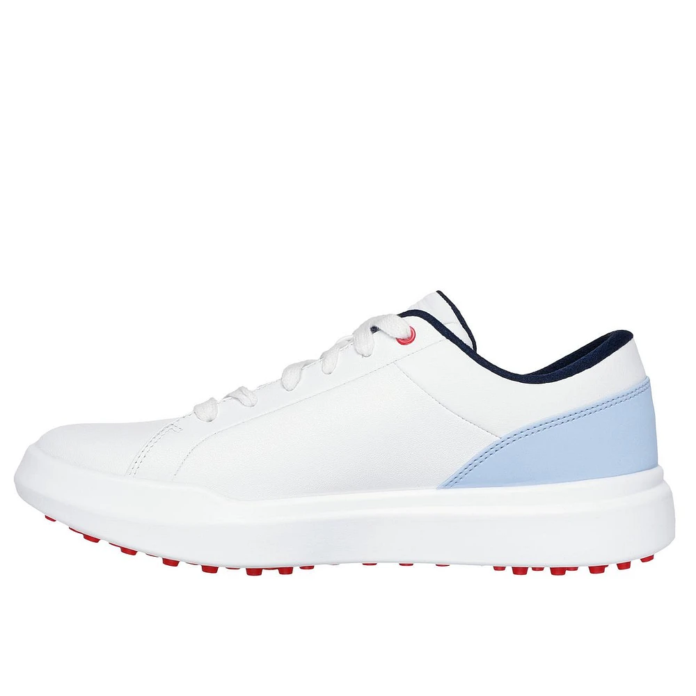 Women's Go Golf Drive 6 Spikeless Shoe - White/Light Blue