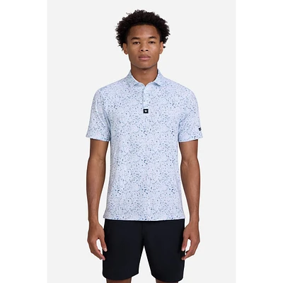 Men's Paint Splatter 3 Short Sleeve Polo