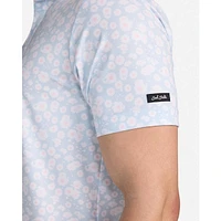 Men's Hazy Daisy Short Sleeve Polo