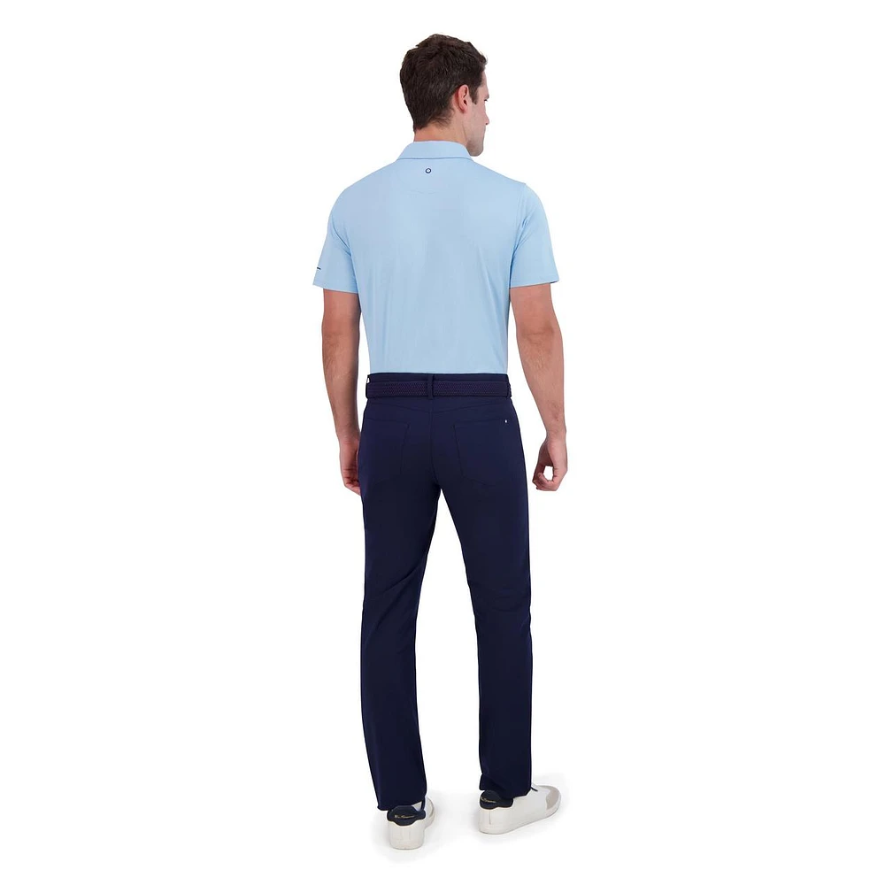 Men's Tonal Diamond Jacquard Tech Jersey SF Short Sleeve Shirt