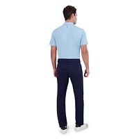 Men's Tonal Diamond Jacquard Tech Jersey SF Short Sleeve Shirt