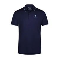 Men's Checker Rib Tech Pique Short Sleeve Shirt