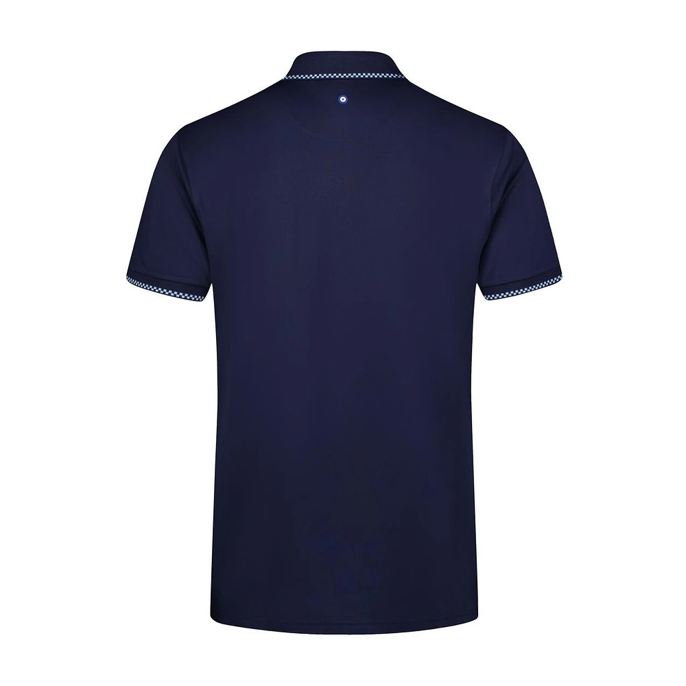 Men's Checker Rib Tech Pique Short Sleeve Shirt