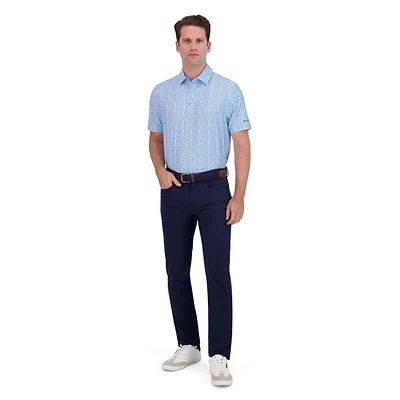 Men's Watercolor Geo Tech Jersey SF Short Sleeve Shirt