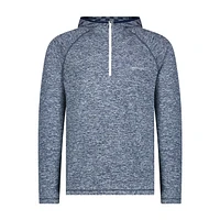 Men's Seamless Knit 1/4 Zip Hoodie