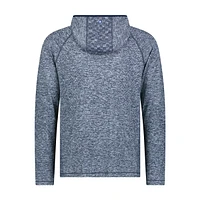 Men's Seamless Knit 1/4 Zip Hoodie