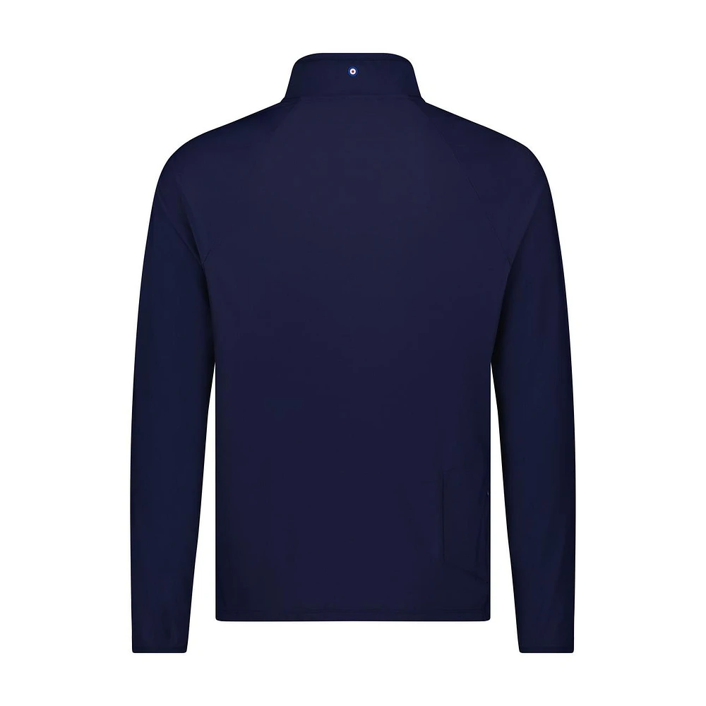 Men's Solid Pique 1/4 Zip Pullover