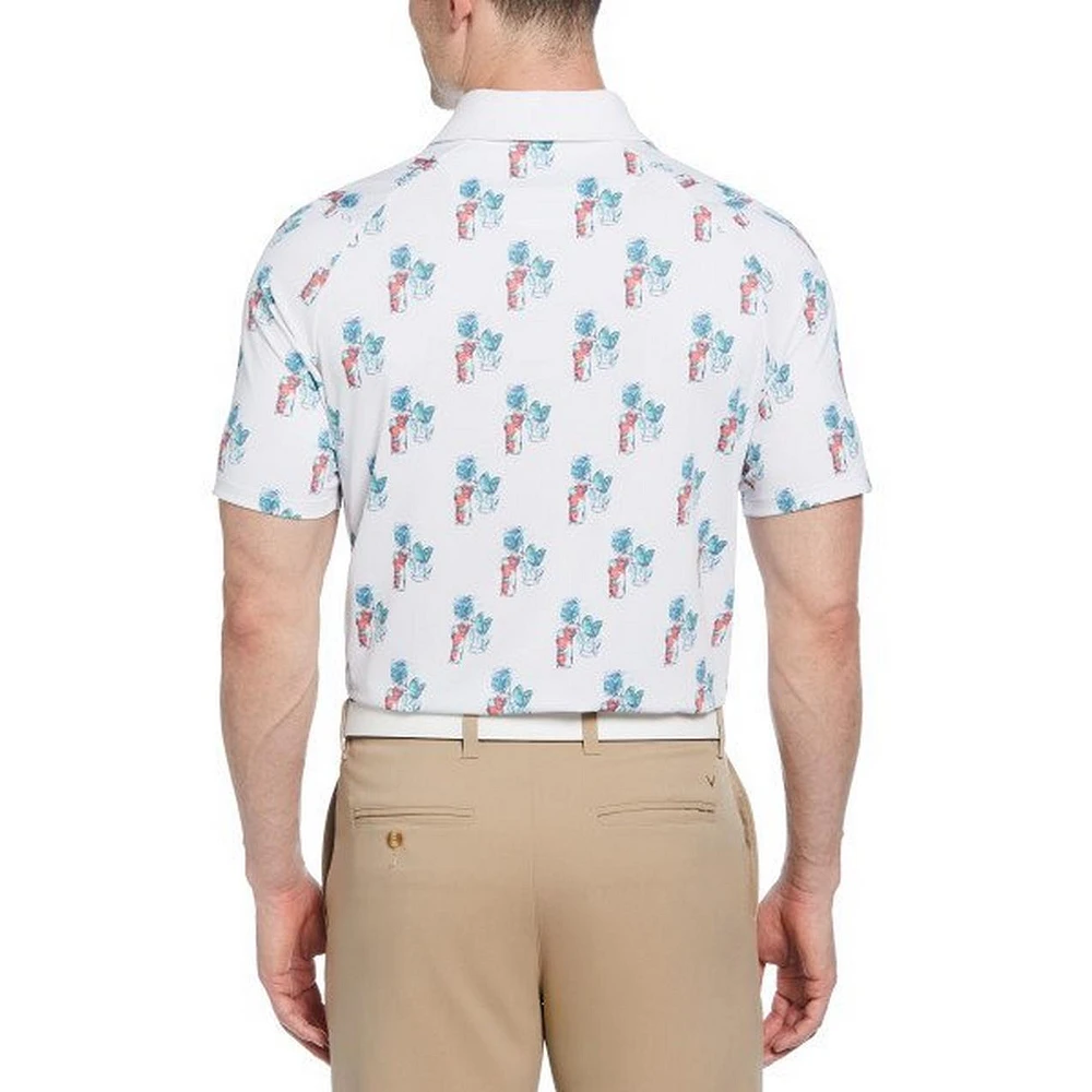 Men's 19th Hole Drink Short Sleeve Polo