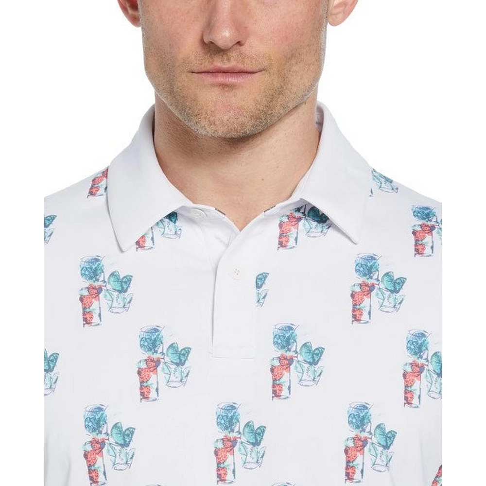 Men's 19th Hole Drink Short Sleeve Polo