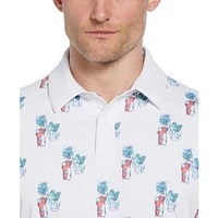 Men's 19th Hole Drink Short Sleeve Polo
