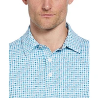 Men's 18th Hole Food Print Short Sleeve Polo
