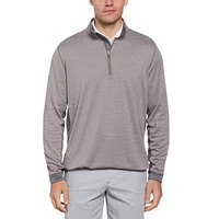 Men's Midweight 1/4 Zip Hex Pullover
