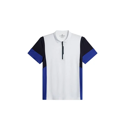 Men's Nero Zip Short Sleeve Polo