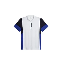 Men's Nero Zip Short Sleeve Polo