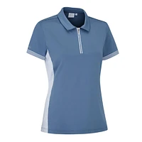 Women's Kirby Zip Neck Short Sleeve Polo