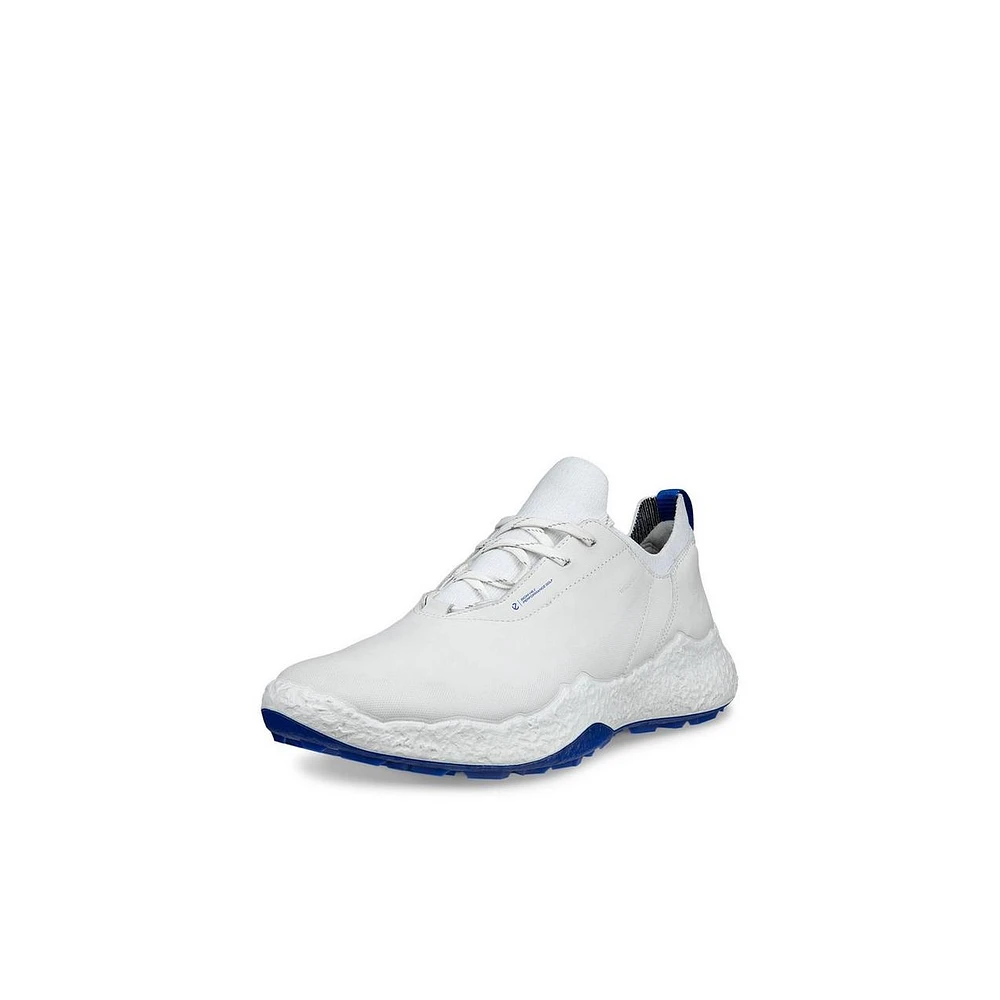 Men's BIOM H5 Spikeless Golf Shoe - White/Blue