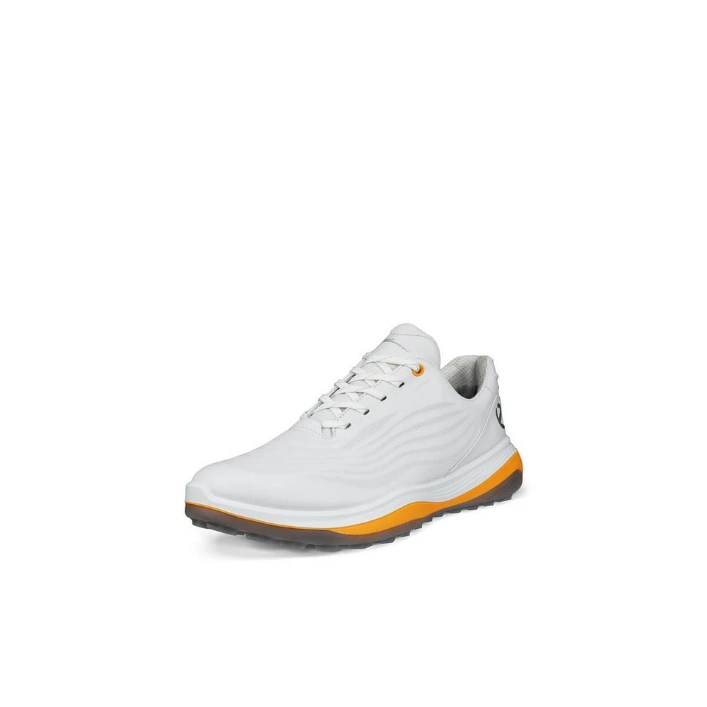 Men's Golf LT1 Spikeless Shoe - White/Orange