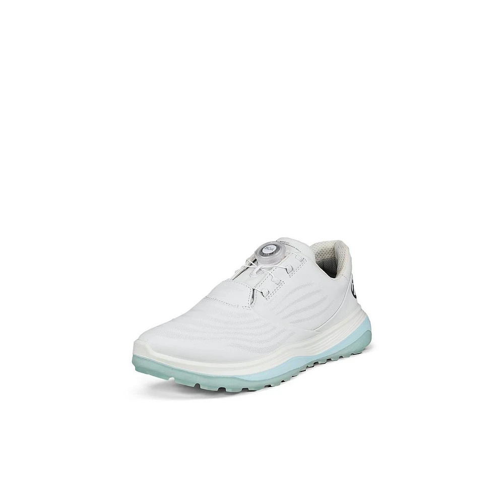 Women's LT1 BOA Spikeless Golf Shoe - White/Multi Blue