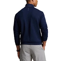 Men's Quilted Double Knit 1/4 Zip Pullover