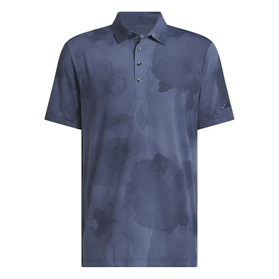 Men's Ultimate365 Printed Cool Feeling Tour Short Sleeve Polo