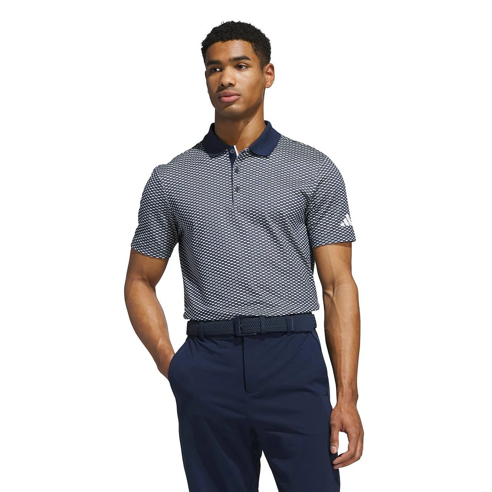 Men's Beyond Textured Short Sleeve Polo