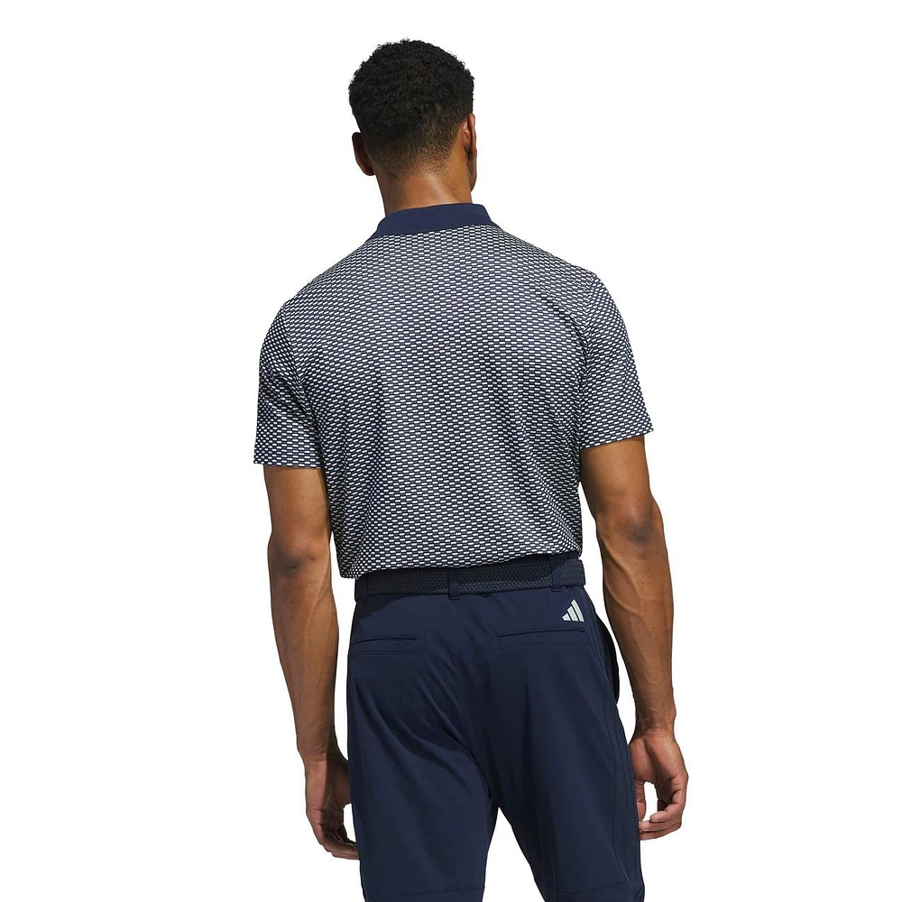 Men's Beyond Textured Short Sleeve Polo