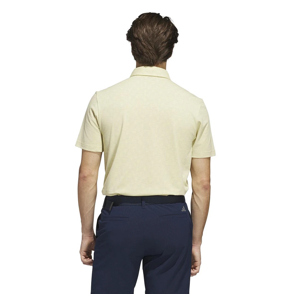 Men's Go-To Printed Stripe Short Sleeve Polo