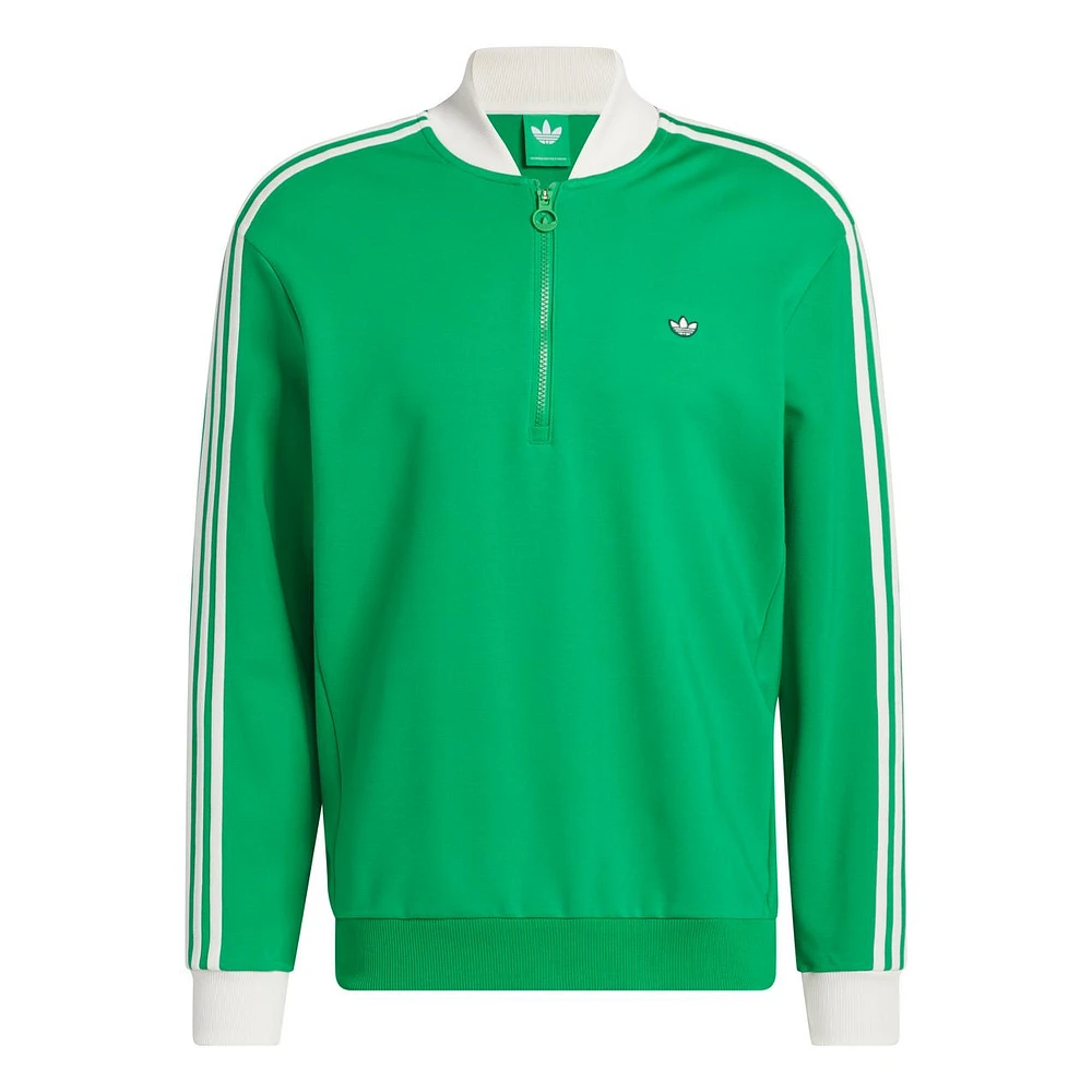 Men's Originals 3 Stripes 1/4 Zip Pullover