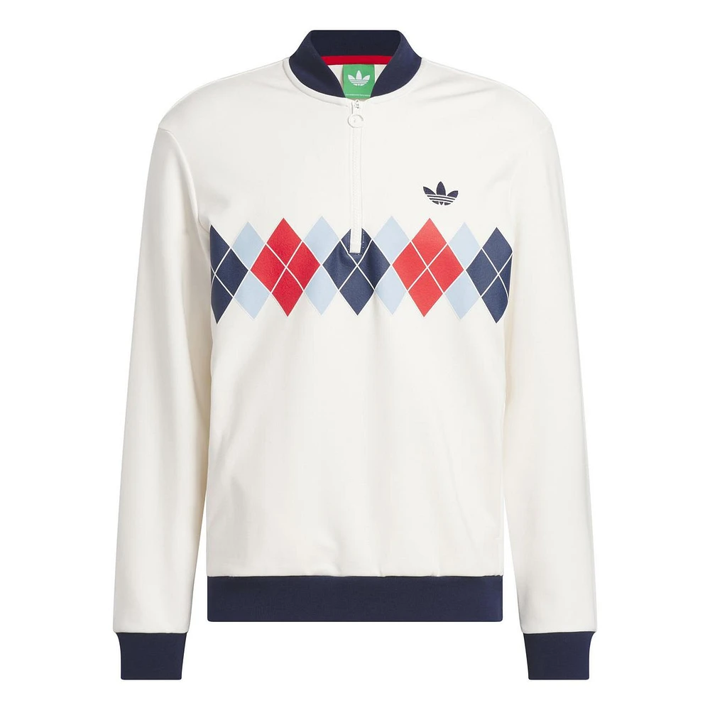 Men's Originals Argyle Printed 1/4 Zip Pullover