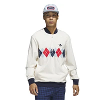 Men's Originals Argyle Printed 1/4 Zip Pullover