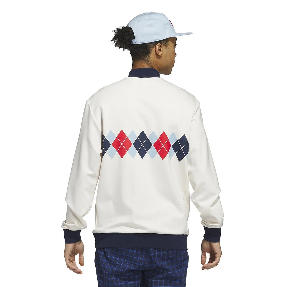 Men's Originals Argyle Printed 1/4 Zip Pullover